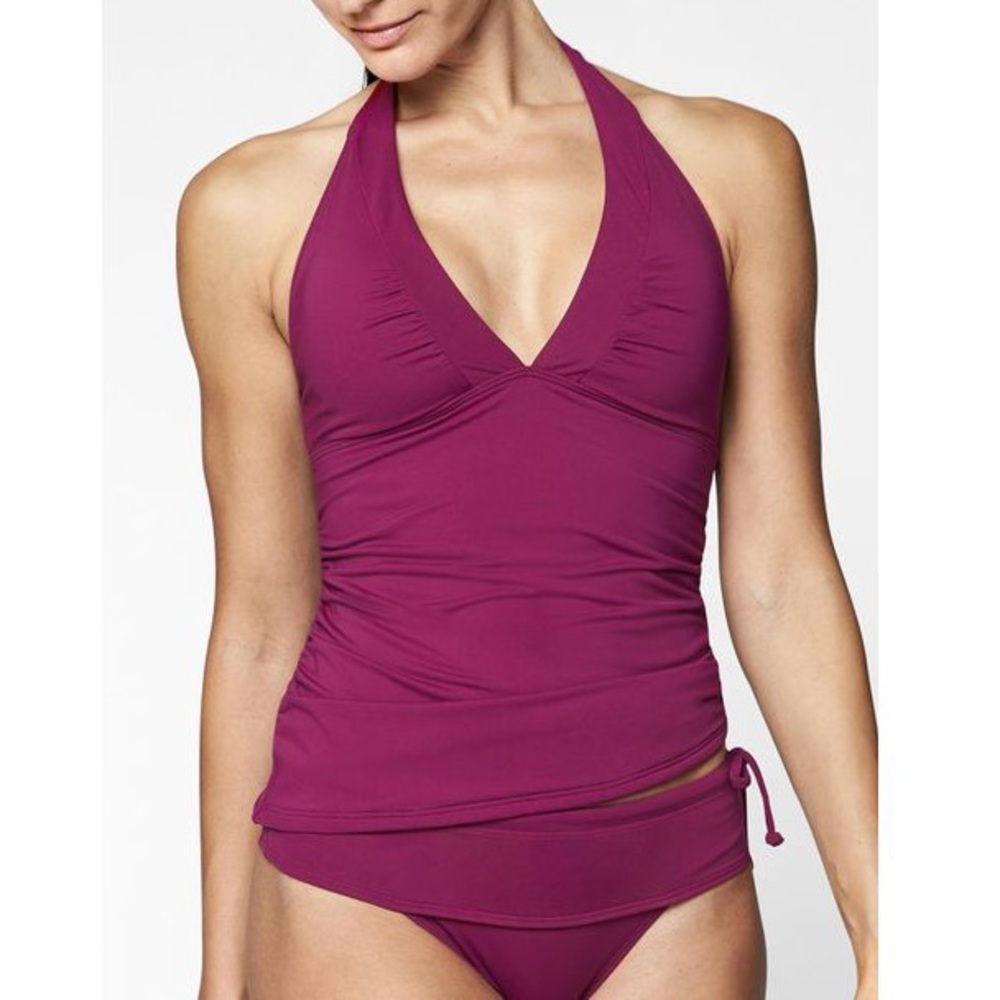 Athleta halter tankini top